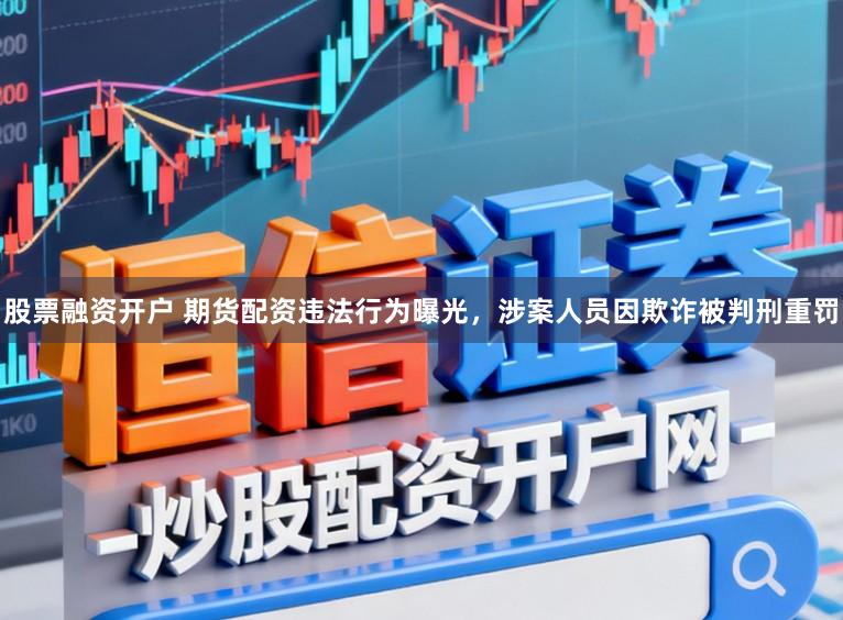 股票融资开户 期货配资违法行为曝光,涉案人员因欺诈被判刑重罚