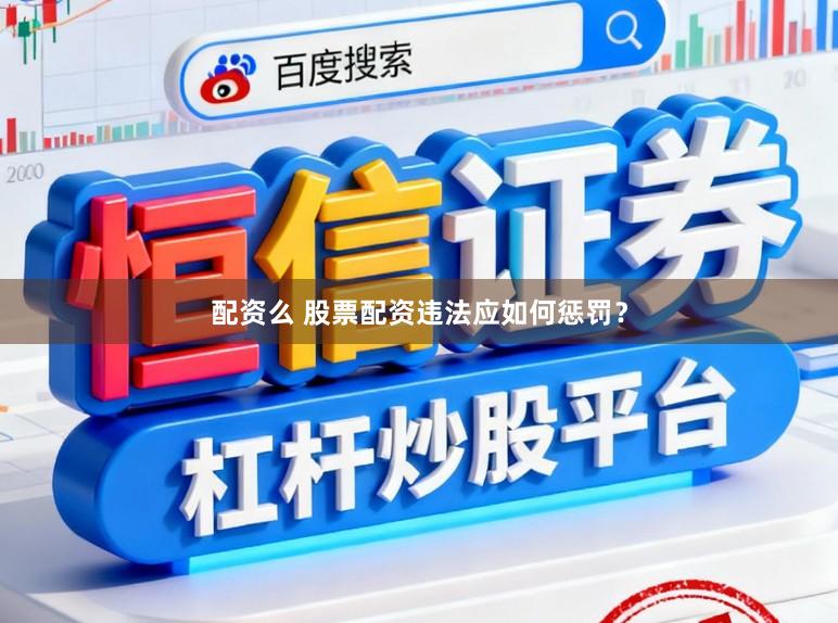 配资么 股票配资违法应如何惩罚？