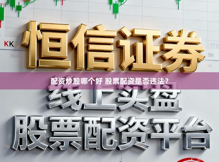 配资炒股哪个好 股票配资是否违法？